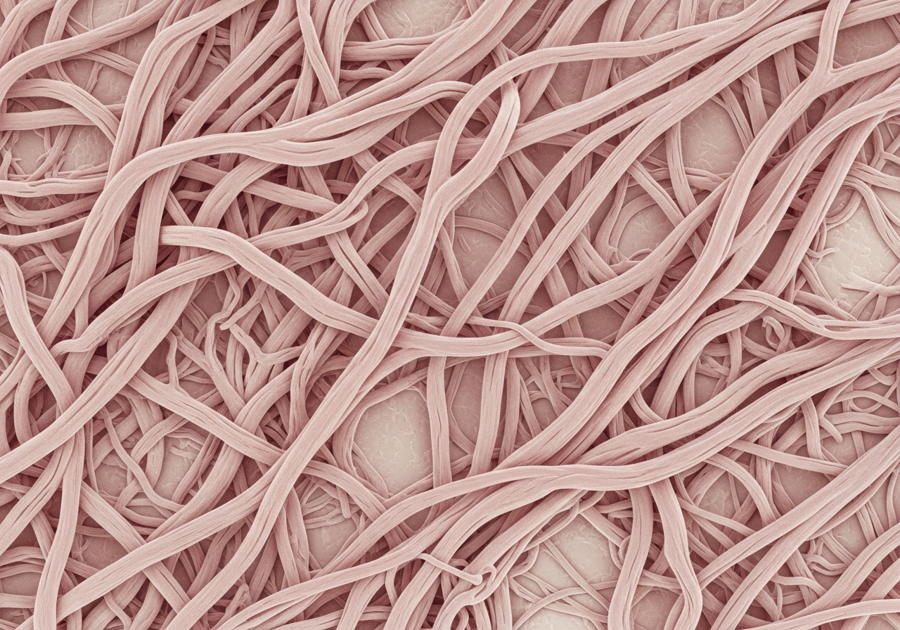 After 12 weeks: dense, rebuilt collagen mesh